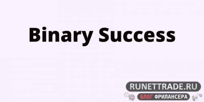 Индикатор Binary Success